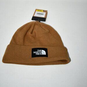 The North Face Dock Worker Recycled Beanie in Utility Brown #NF0A3FNT170 NWT